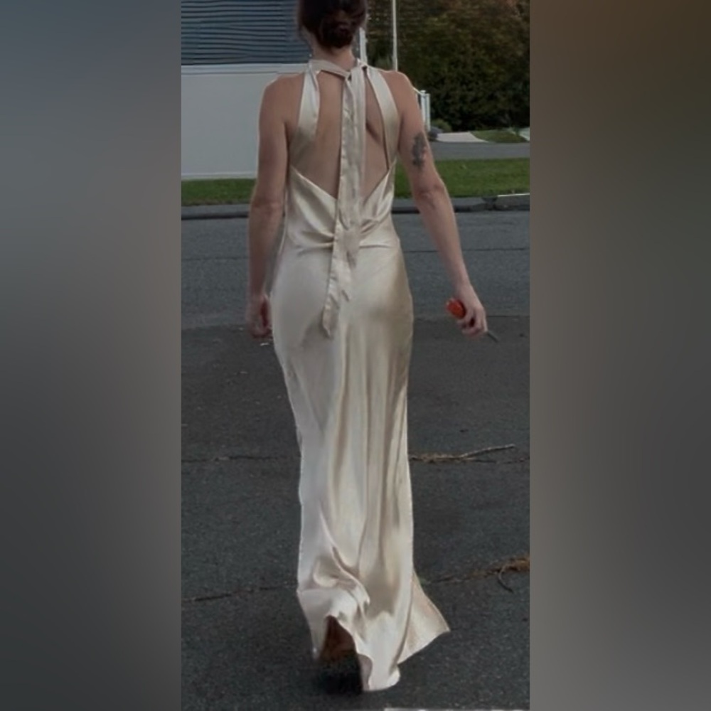Windsor Formal Dress Light Gold
